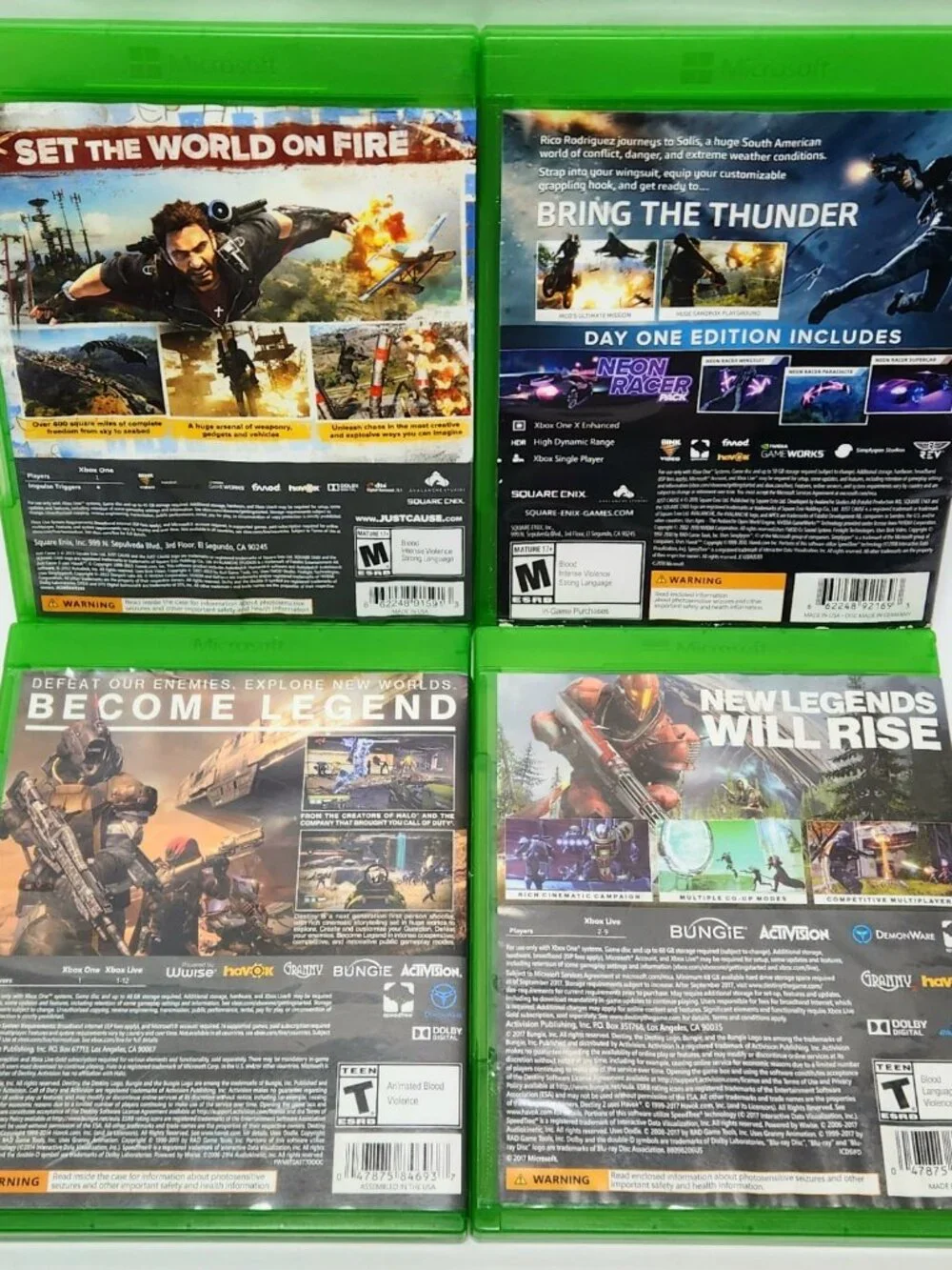 Microsoft just cause